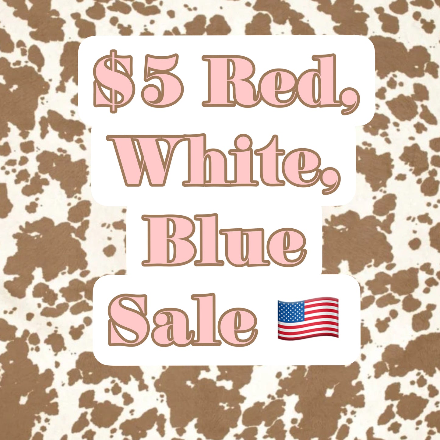 $5 Red,White, and Blue Pen Sale