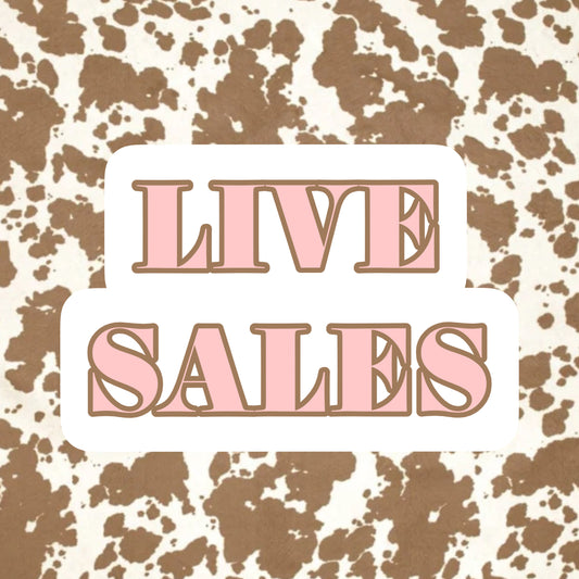 LIVE SALES